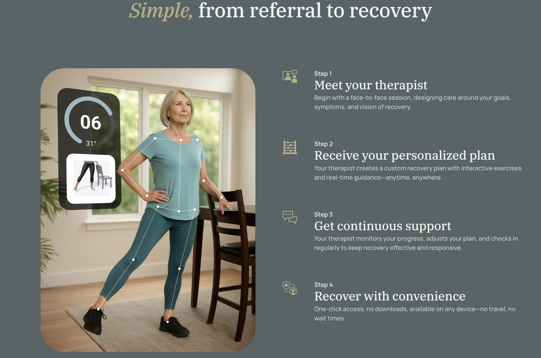 LainaHealth Launches AI-Powered Virtual Physical Therapy Model