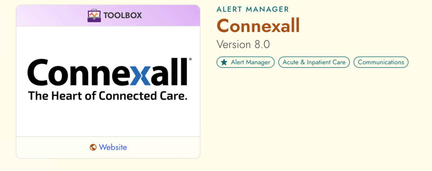 Connexall Achieves Epic Toolbox Designation for Alert Manager Integration