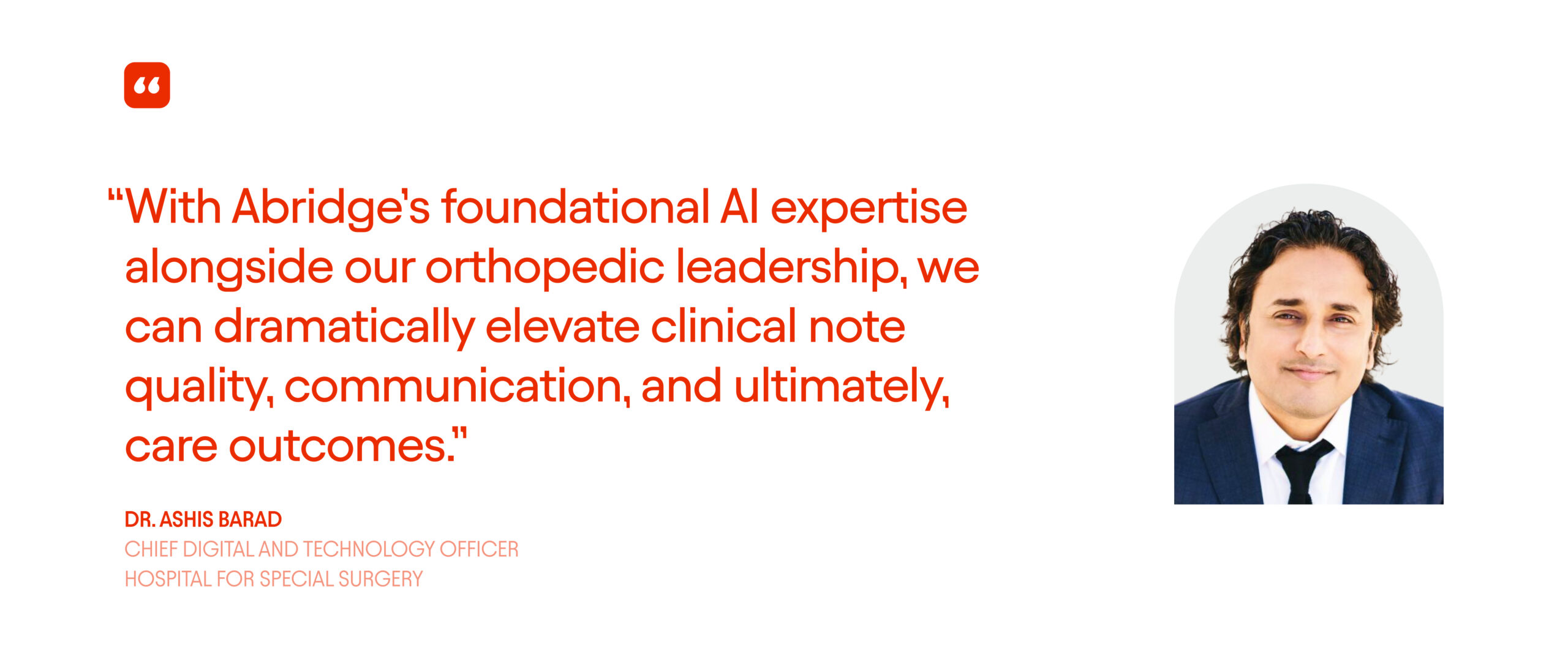 Abridge and Hospital for Special Surgery Partner to Advance Orthopedic Clinical Documentation with AI