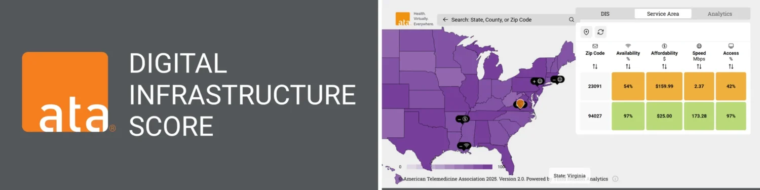 ATA Launches Digital Infrastructure Score to Map U.S. Virtual Care Readiness 