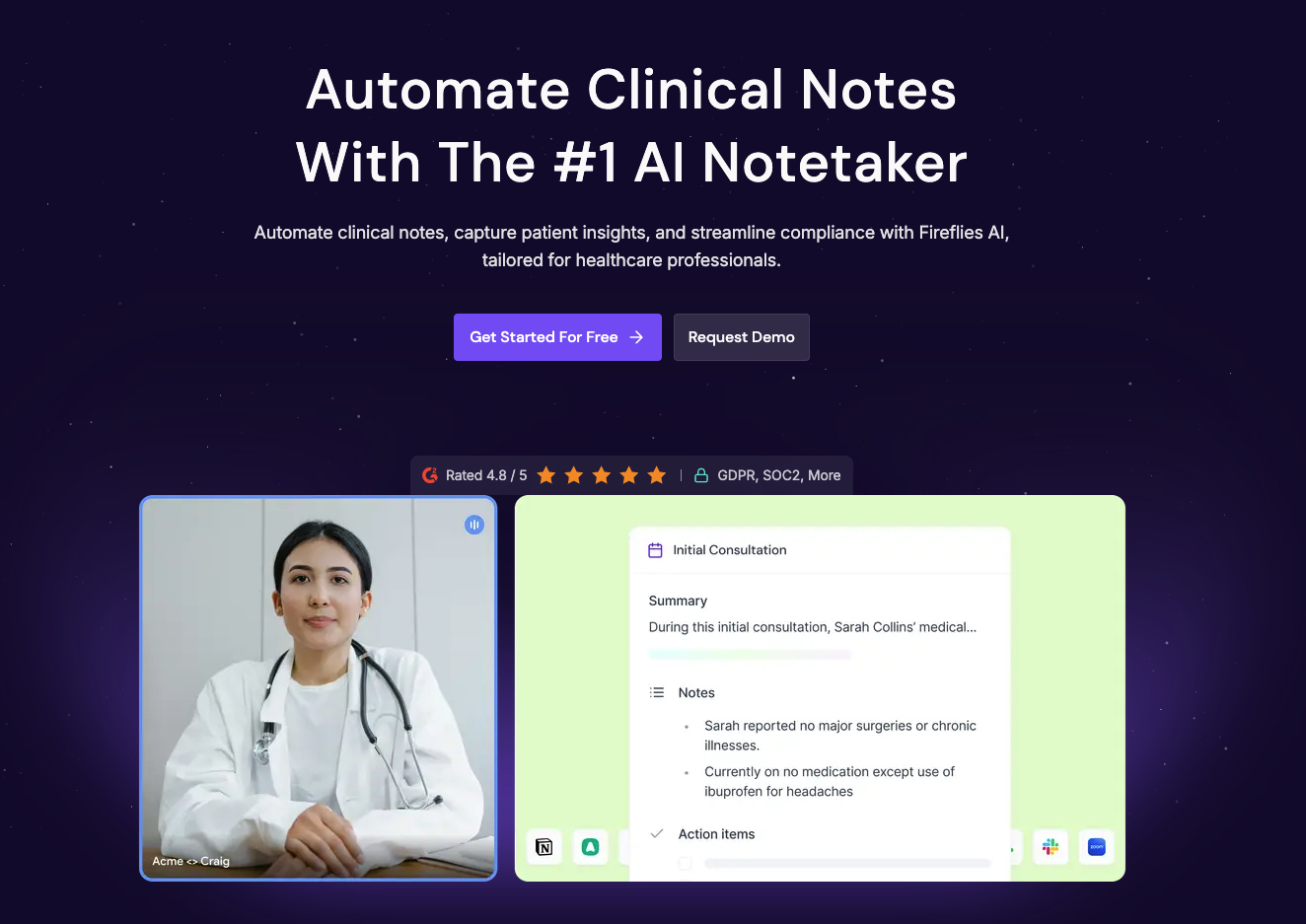  Fireflies.ai Launches AI Scribe to Combat Physician Burnout