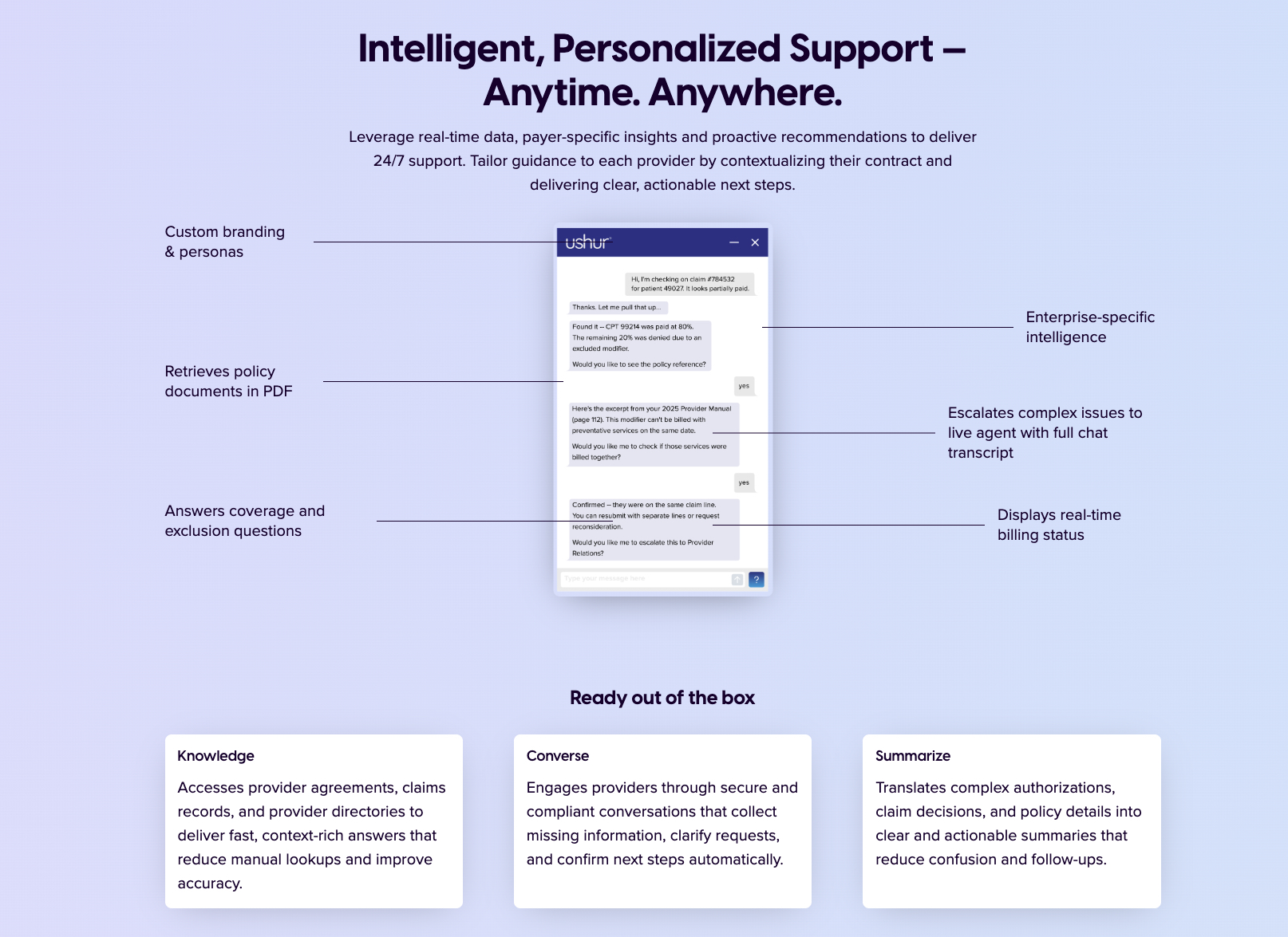 Ushur Launches Agentic AI to Eliminate Provider Servicing Delays for Health Plans