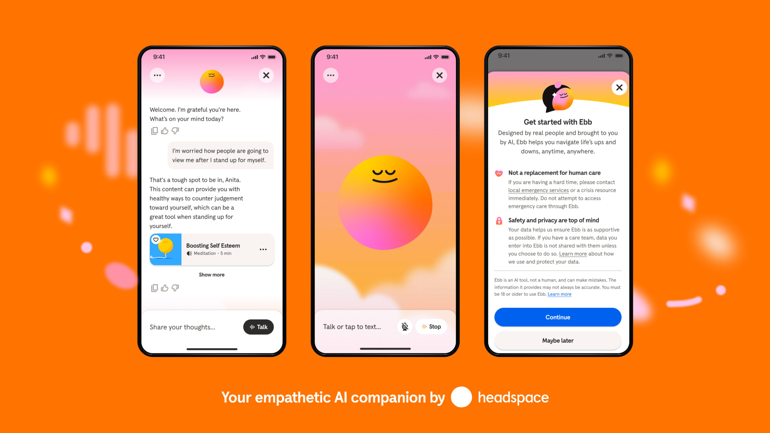 Headspace Updates Ebb AI with Voice Mode and Enhanced Memory to Deepen Mental Health Support