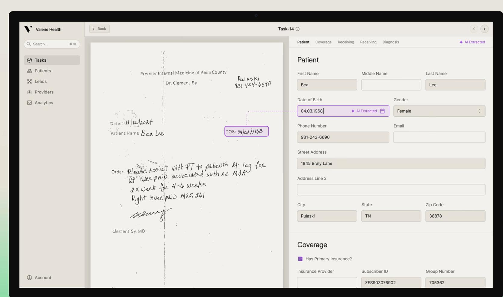 Valerie Health Secures $30M to Build the AI Front Office for Independent Practices
