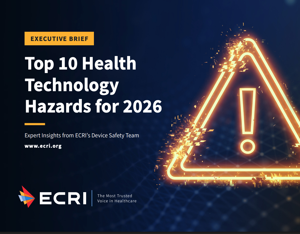 ECRI Names AI Chatbots Top Health Hazard