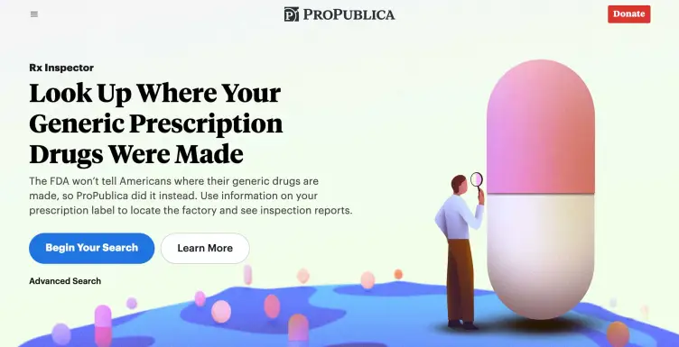 Who Made Your Medicine? How to Use ProPublica&rsquo;s Rx Inspector to Audit Your Generics