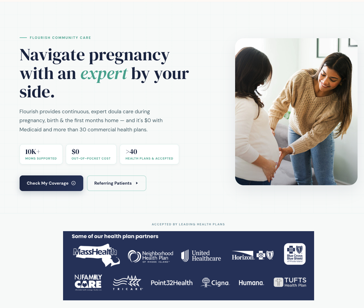 Flourish Care Secures $5.7M to Scale Reimbursed Doula Network Nationwide