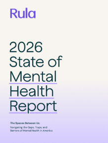 Rula State of Mental Health Report 2026: Financial Stress and AI Chatbot Trends in Behavioral Healthcare