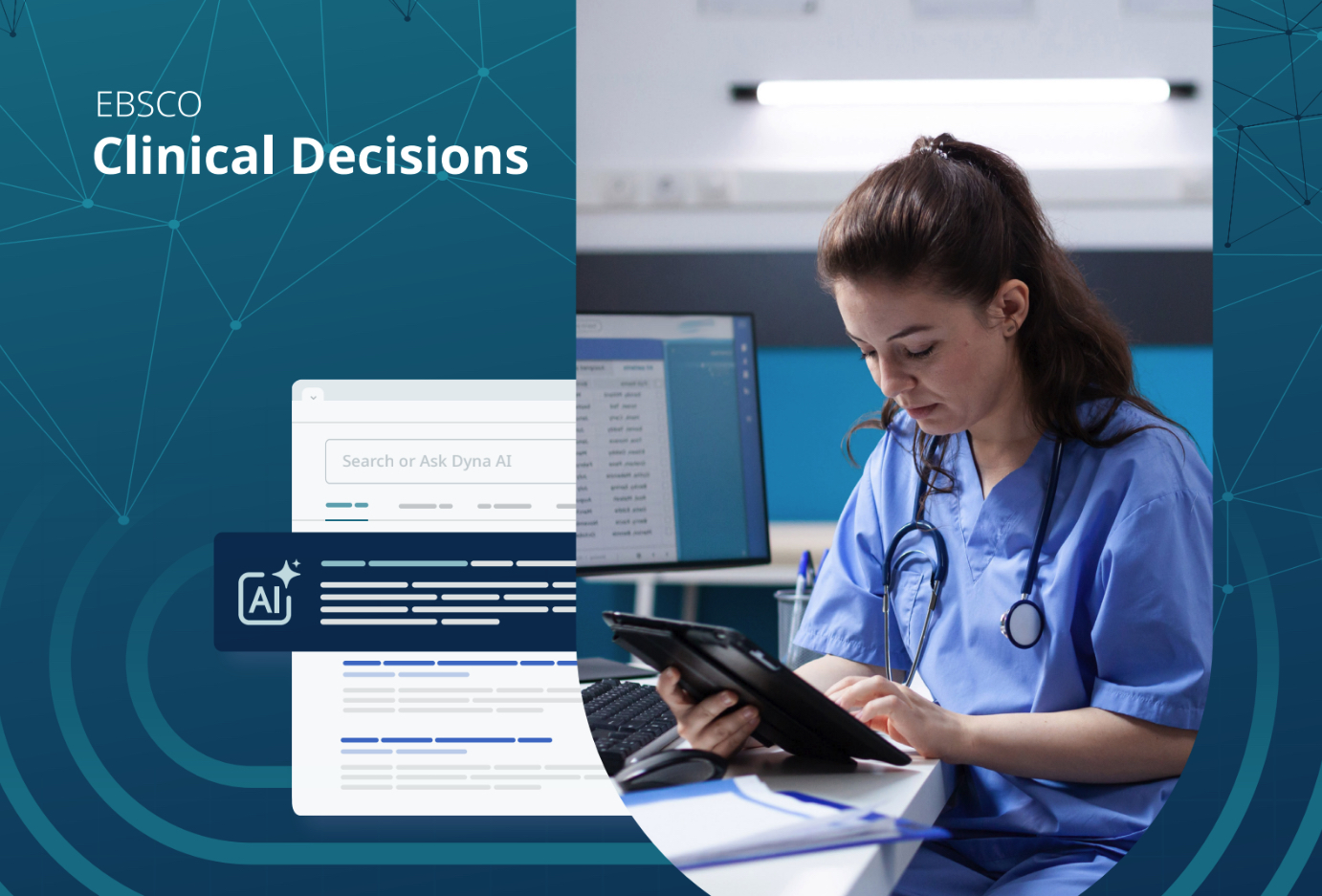 EBSCO Clinical Decisions Report: 80% of Clinicians Trust Evidence-Based AI Tools