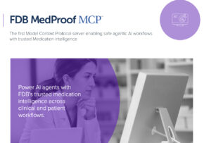 FDB Launches MedProof MCP to Ground AI Agents in Clinical Drug Knowledge