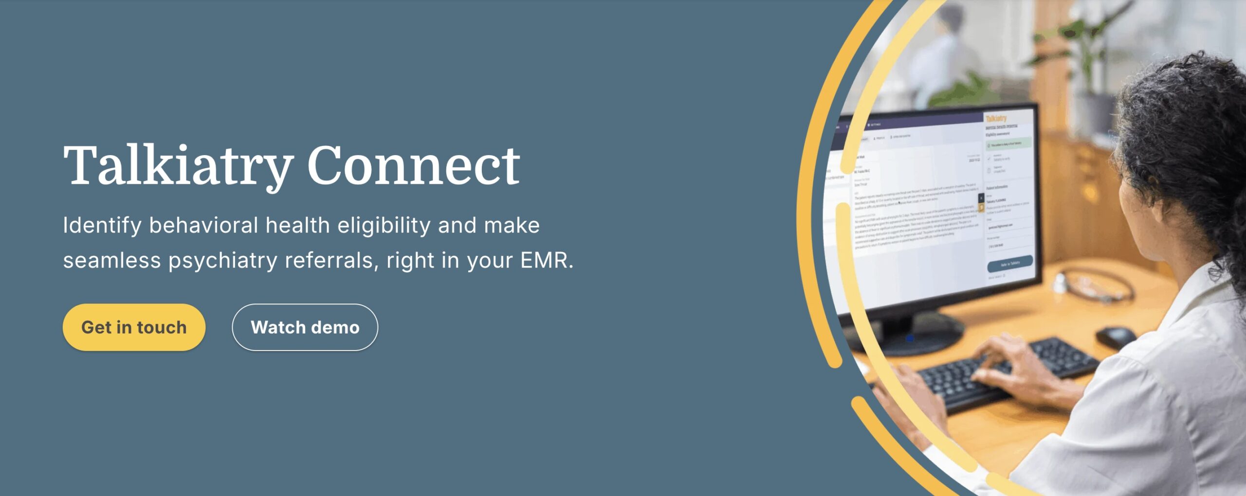 Talkiatry Launches Talkiatry Connect for Cloud-Based EMR Psychiatric Referrals