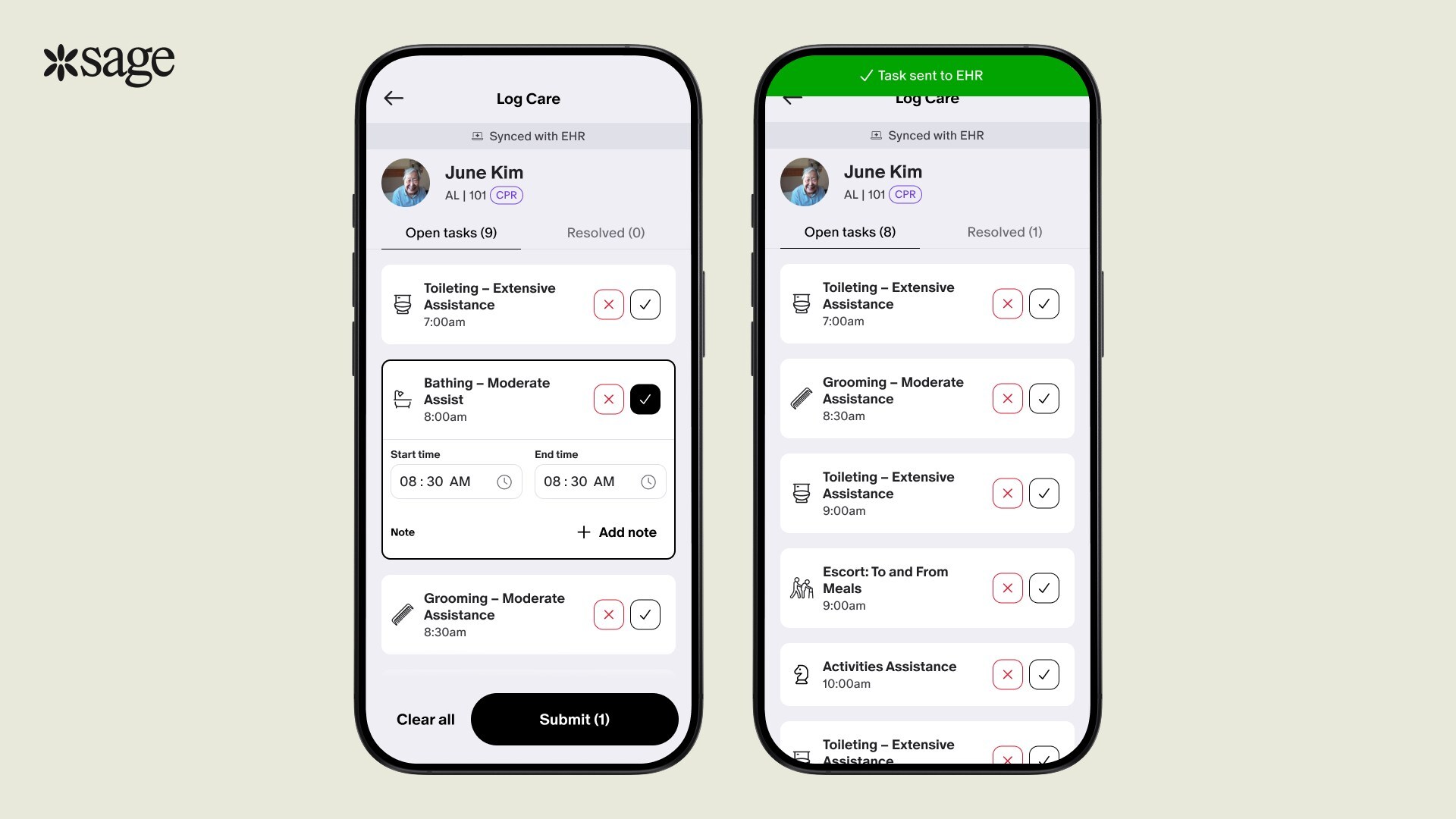 Sage Launches Tasking Solution with ALIS EHR Integration for Senior Living and Skilled Nursing