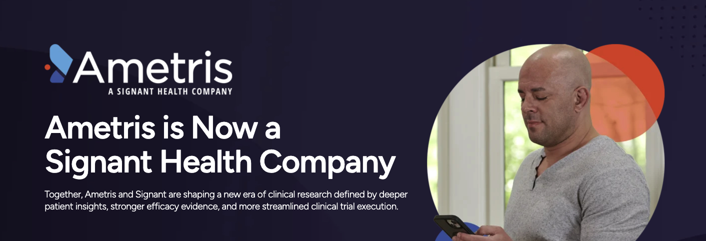 Signant Health Acquires Ametris to Combine Wearable Data and eCOA Technology
