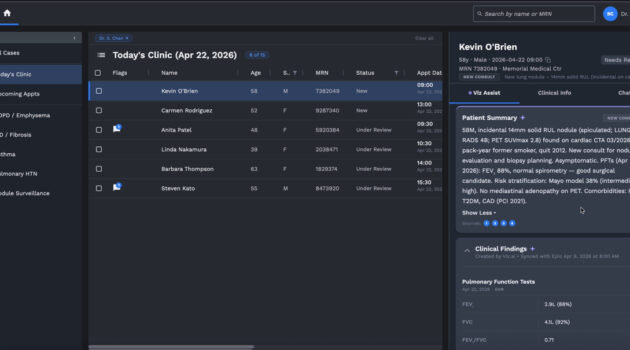 Viz.ai Launches Viz Pulmonary&trade; Suite: AI-Powered Workflows for COPD, Lung Nodules, and PE