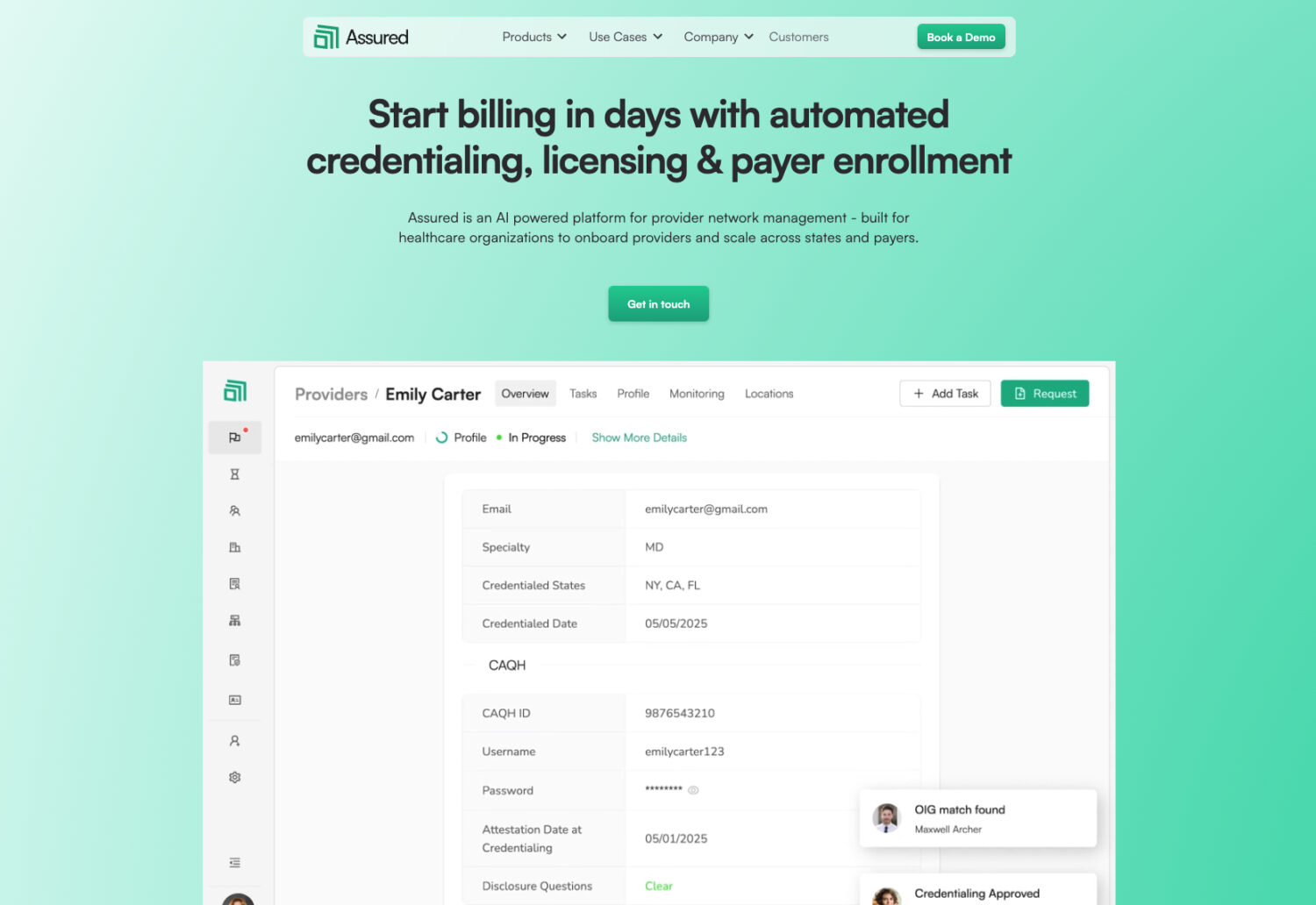 Assured Raises $19M to Replace Manual Credentialing with Autonomous AI Agents