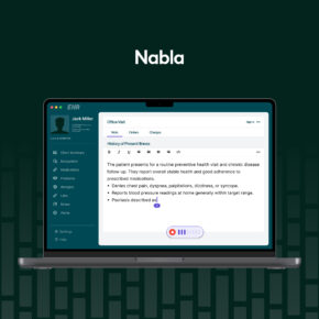 Nabla Launches On-Device Clinical Dictation App Native to macOS and Integrated with Epic