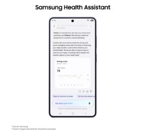 Samsung Health Assistant Beta Launches in US with Xealth Integration and AI Energy Scoring