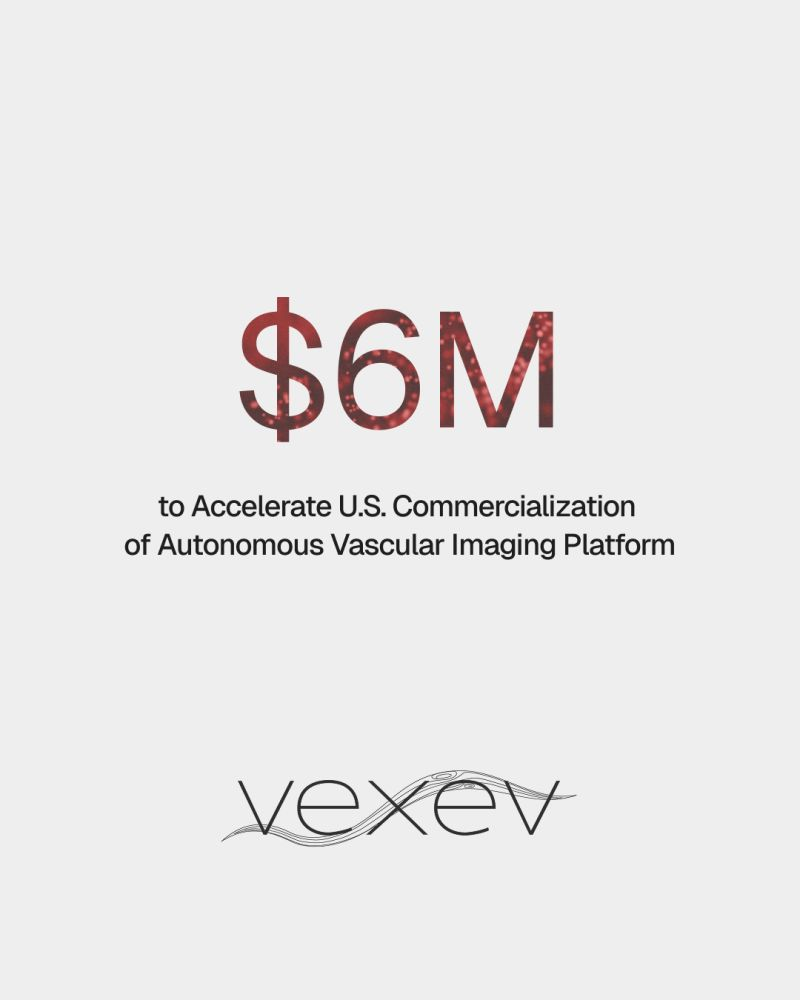 Vexev Raises $6M to Scale Autonomous Robotic Vascular Ultrasound