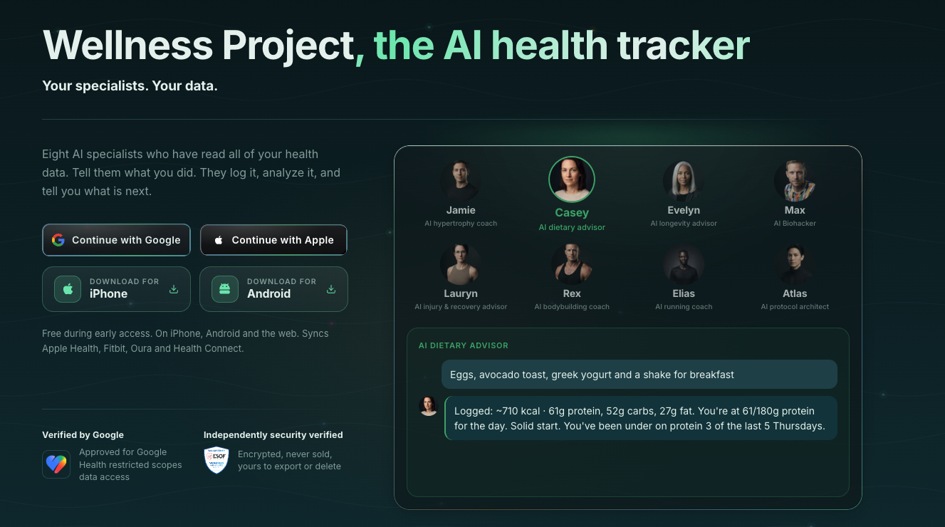 Wellness Project Launches Verified Google Health Integration Ahead of Fitbit API Sunset