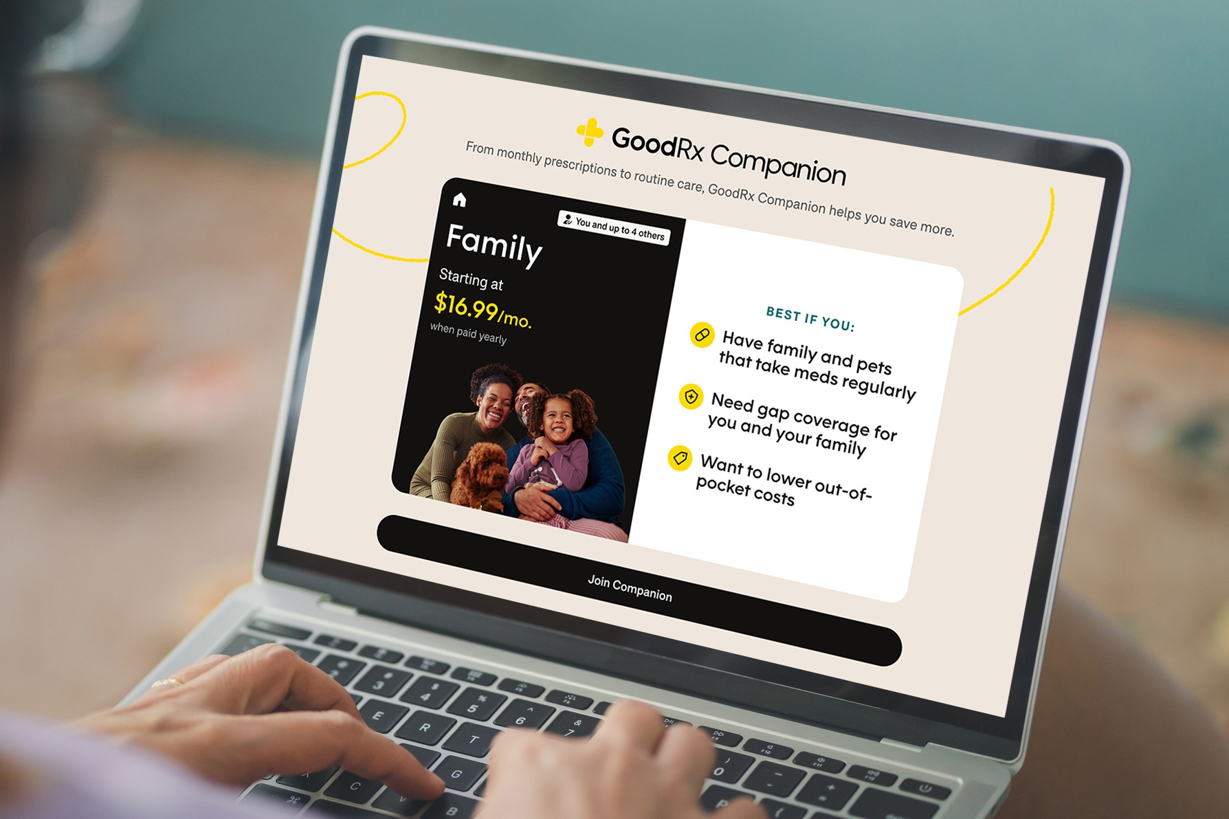 GoodRx Launches Companion Family Plan Covering Children, Adults, and Pets with 250+ Free Medications