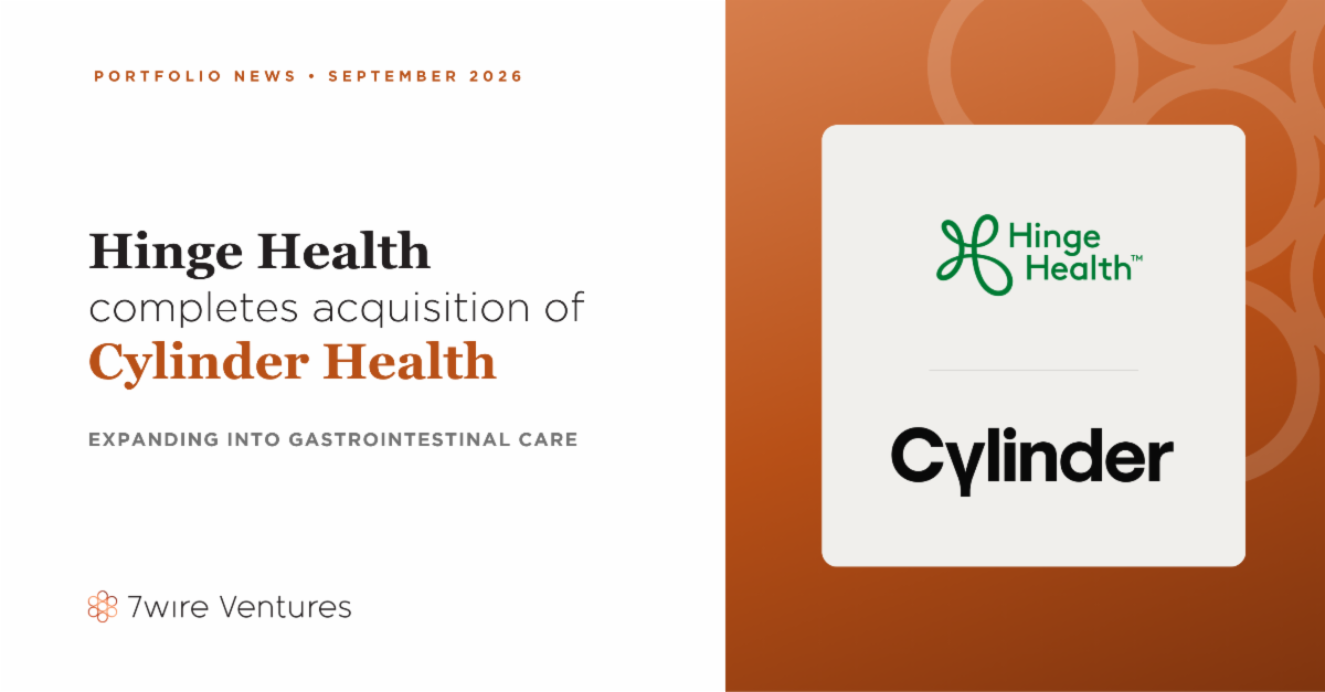 Hinge Health Completes $105M Cash Acquisition of Virtual Digestive Health Leader Cylinder Health
